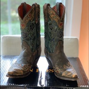 Dan Post Vintage Bluebird Western Boot